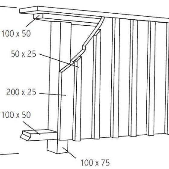 Vertical board and batten fence