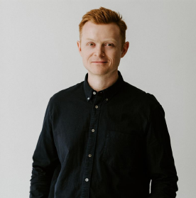 Professional headshot of man
