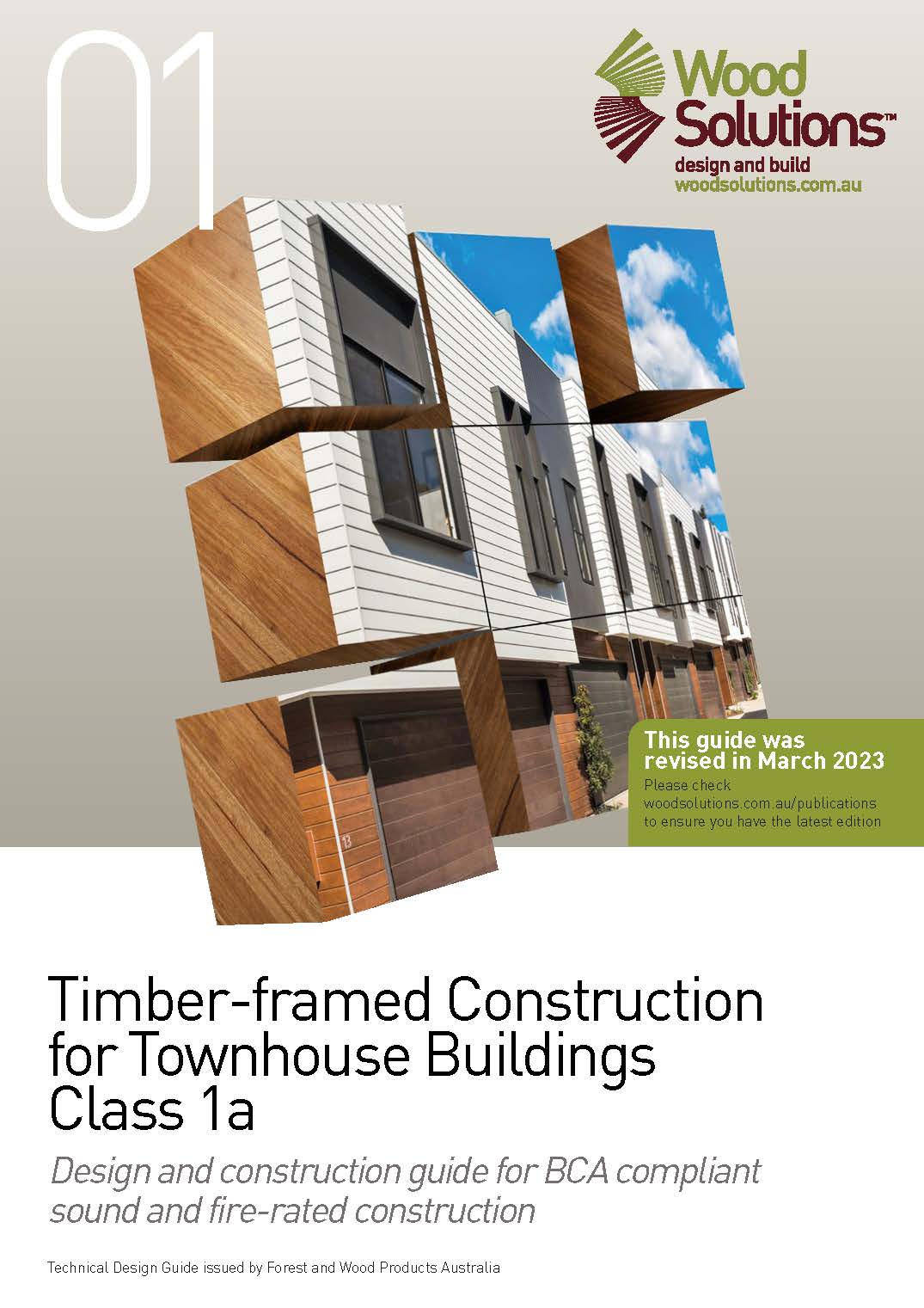 WS TDG 01 Timber-framed Construction for Townhouse Buildings Class 1a 03 2023