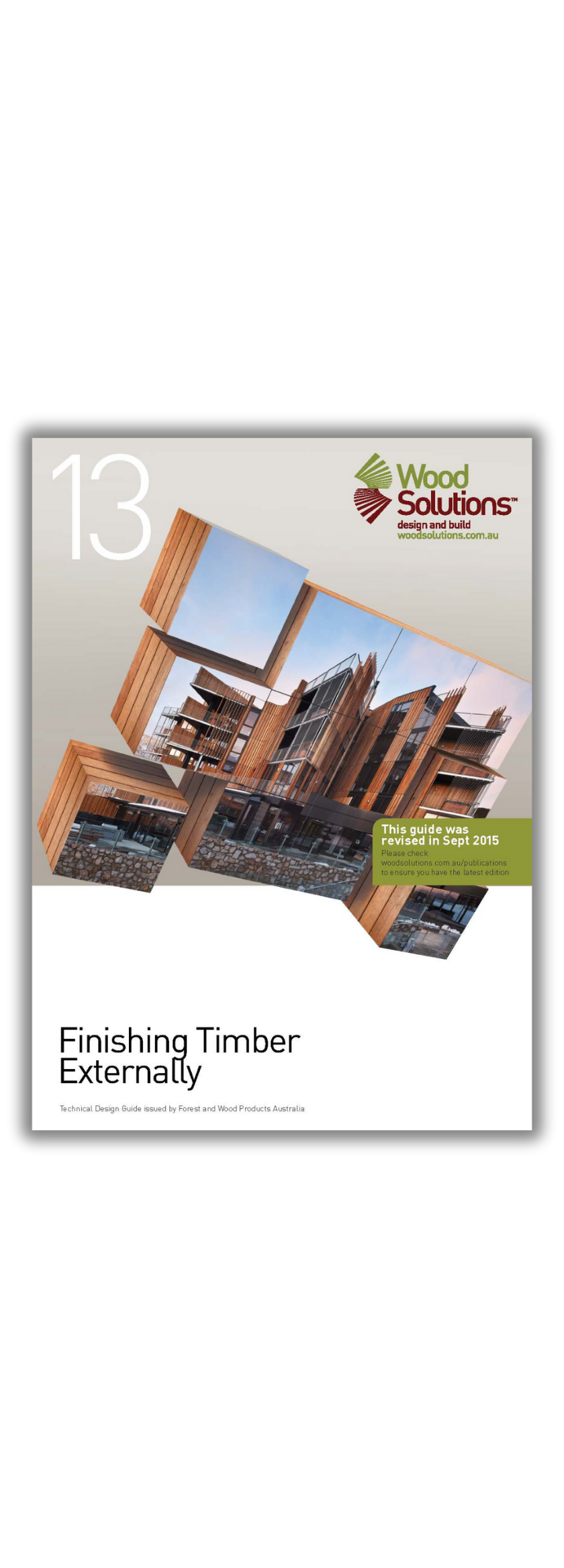 WS TDG 13 Finishing Timber Externally