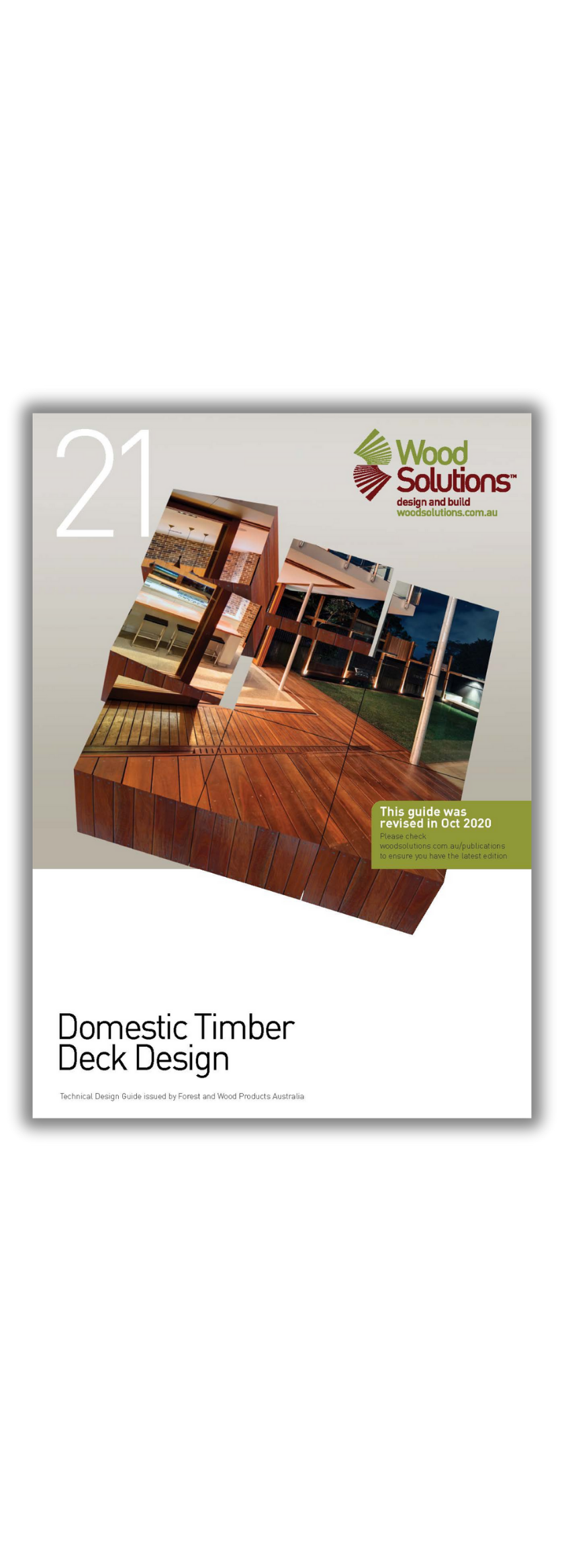 WS TDG 21 Domestic Timber Deck Design
