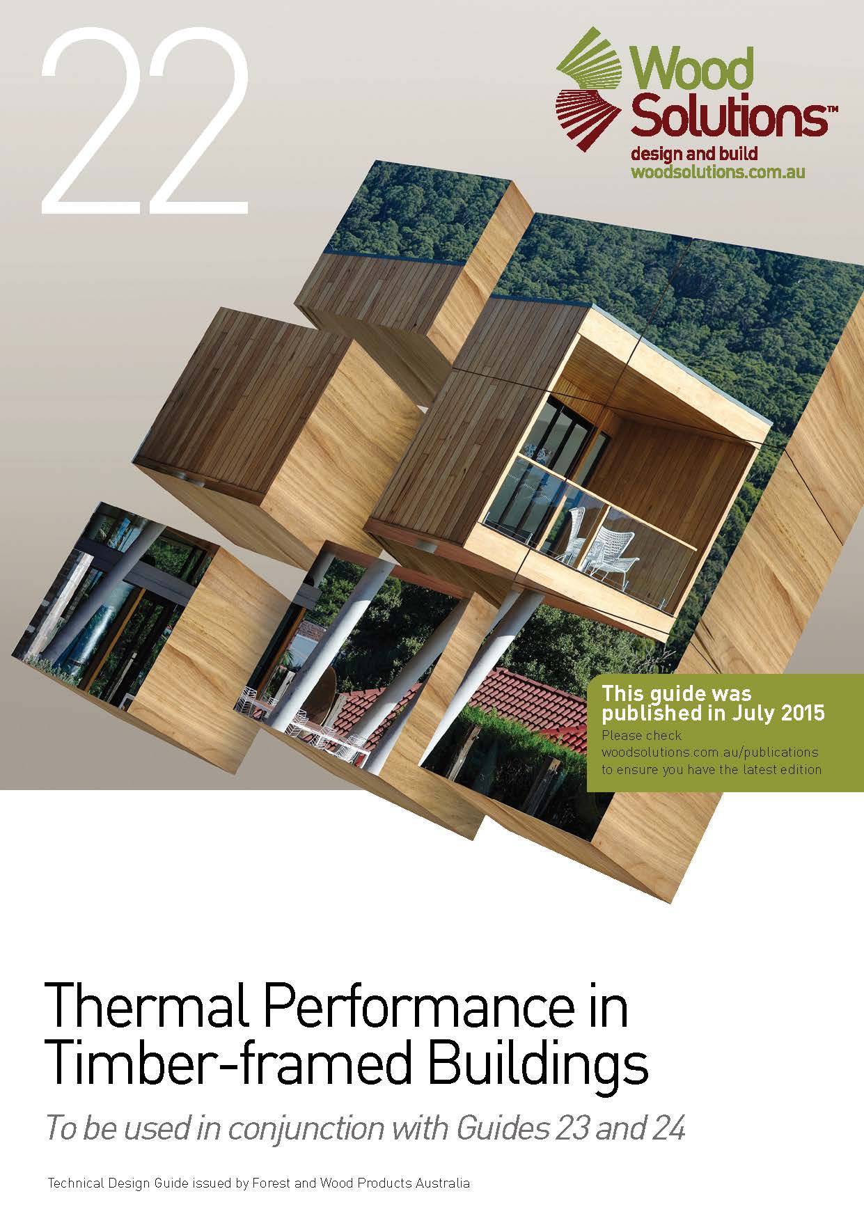 WS TDG 22 Thermal Performance for Timber-framed Residential Construction