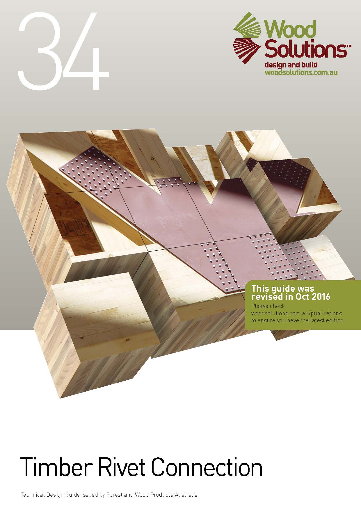 WS TDG 34 Timber Rivet Connection