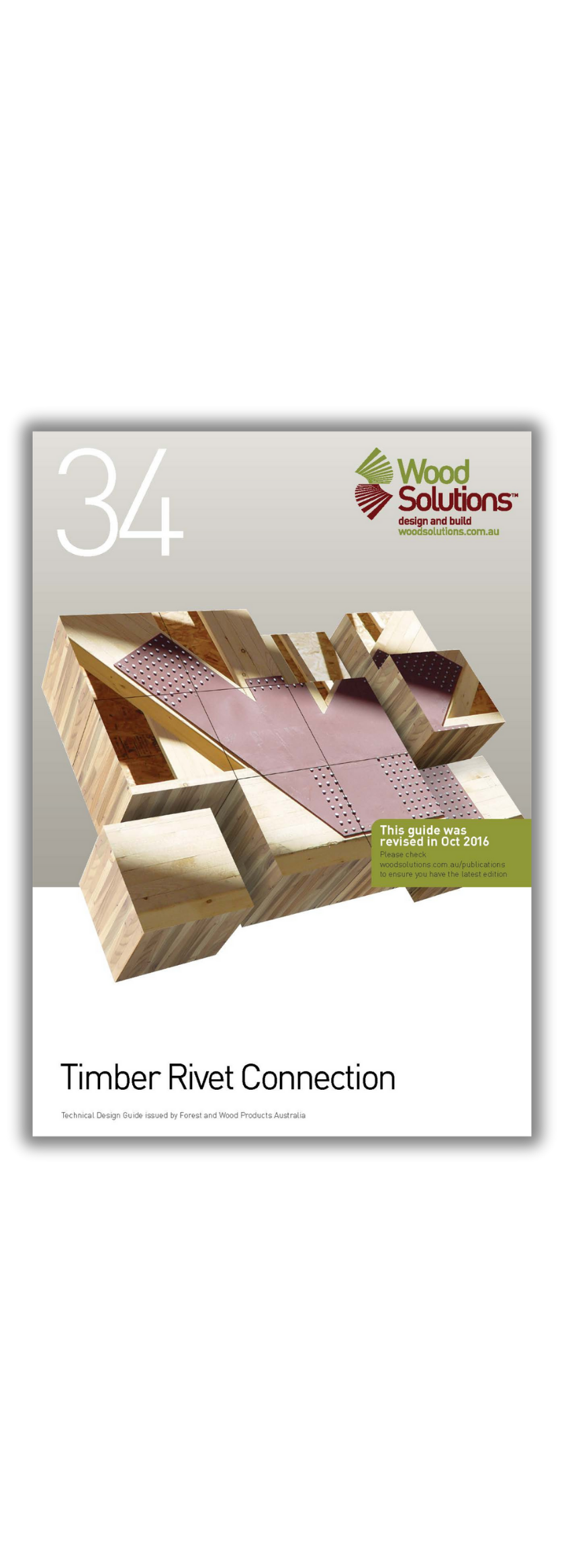 WS TDG 34 Timber Rivet Connection