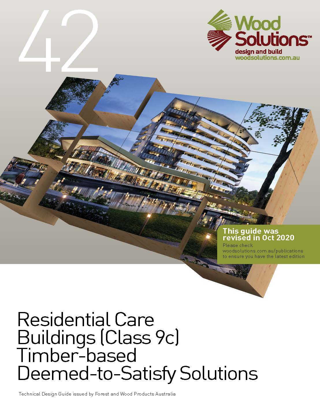 WS TDG 42 BCA Deemed to Satisfy Solutions for Timber Aged Care Buildings