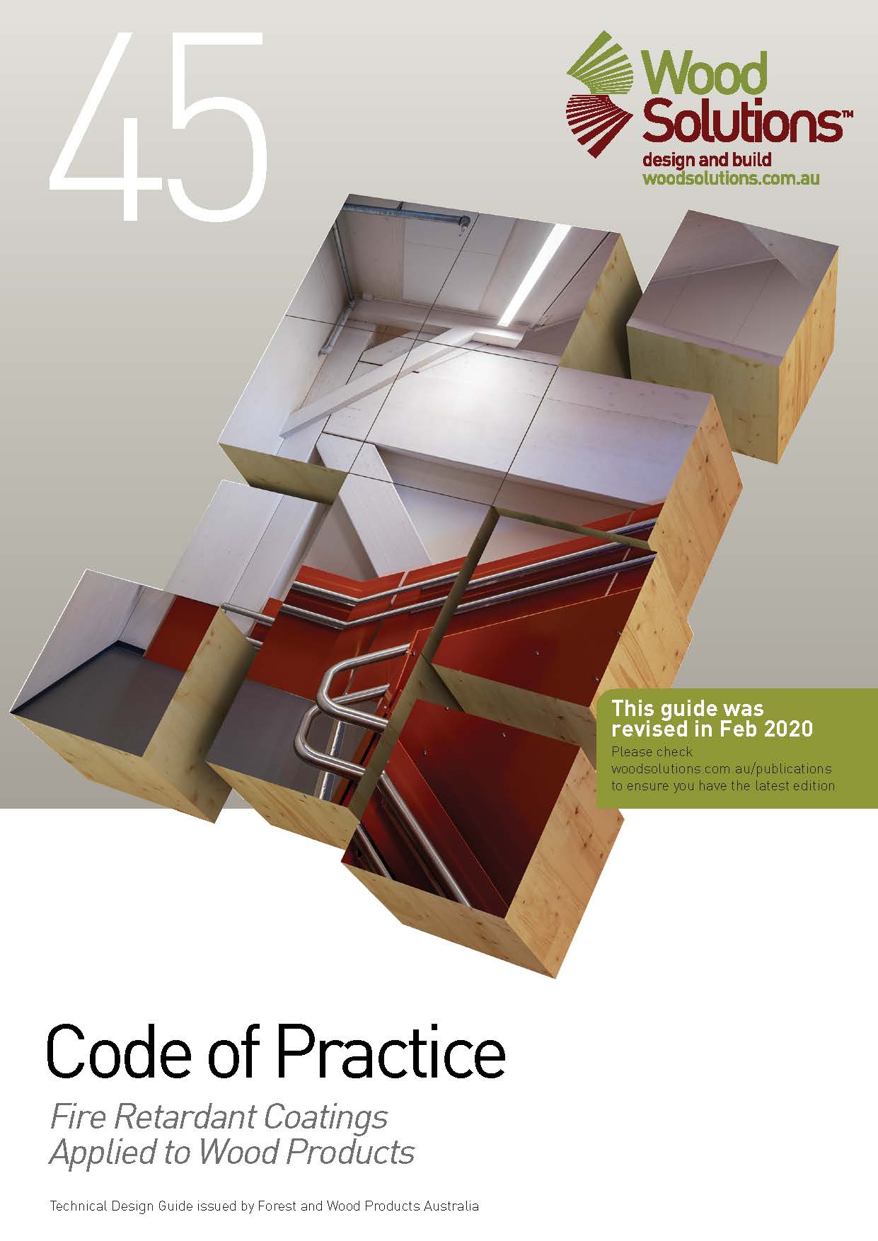 WS TDG 45 Code of Practice - Fire Retarant Coatings Applied to Wood Products