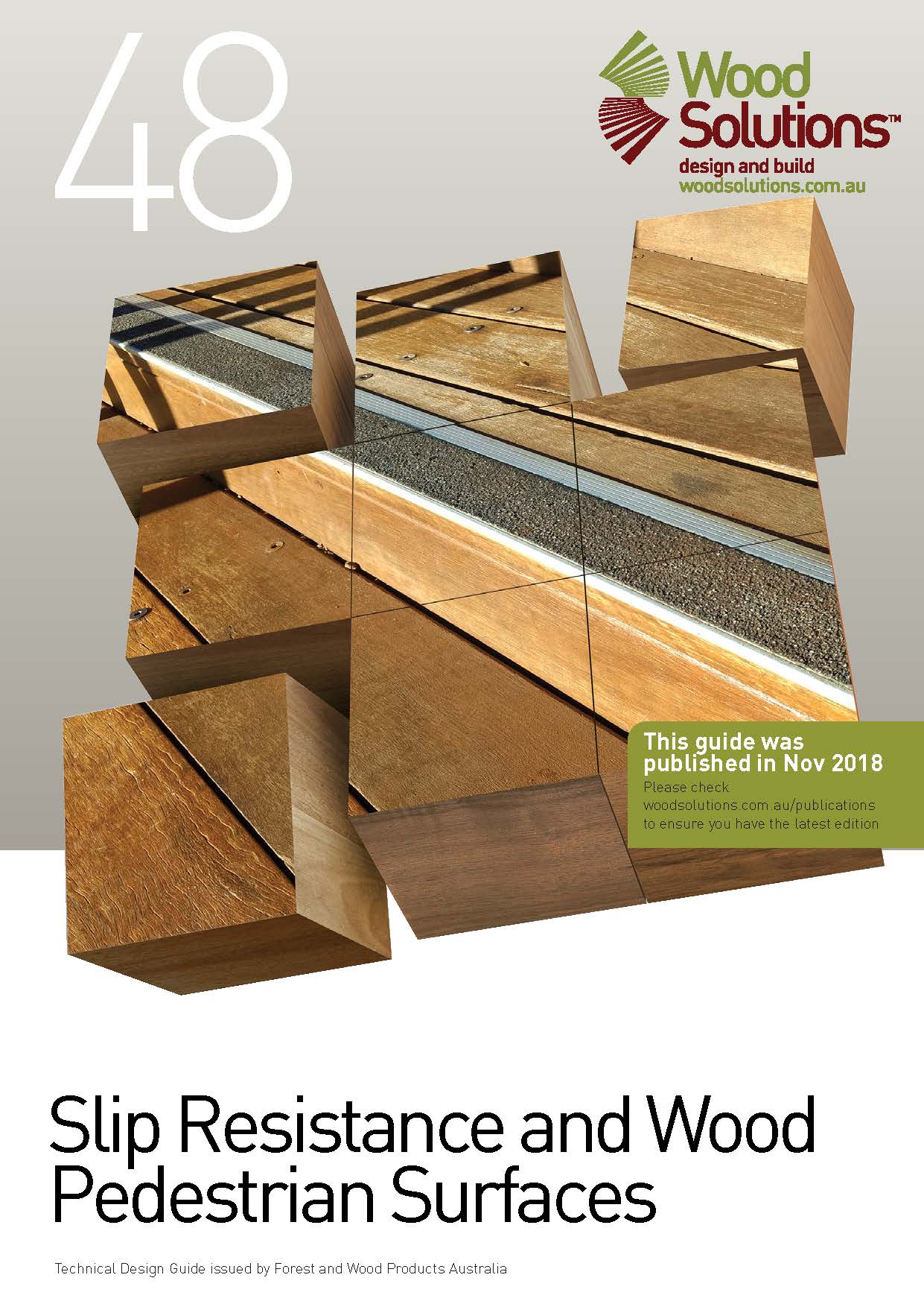 WS TDG 48 Slip Resistance and Wood Pedestrian Surfaces