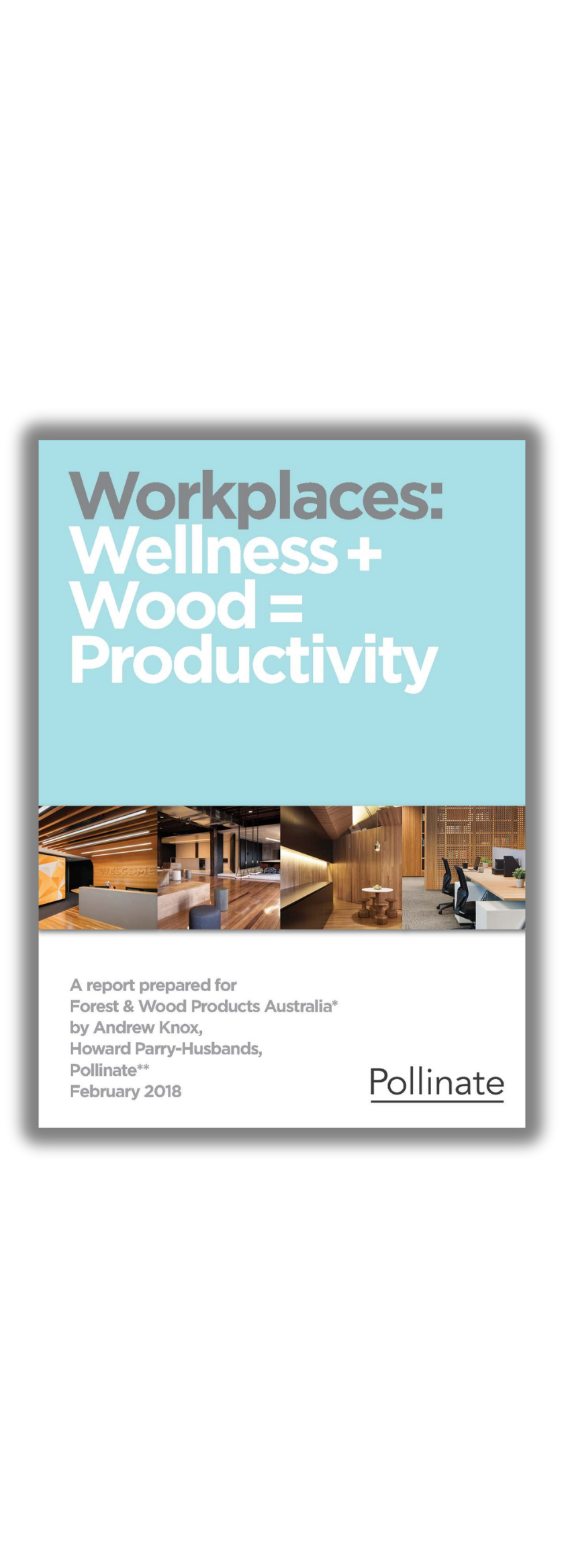Workplaces Wellness + Wood = Productivity