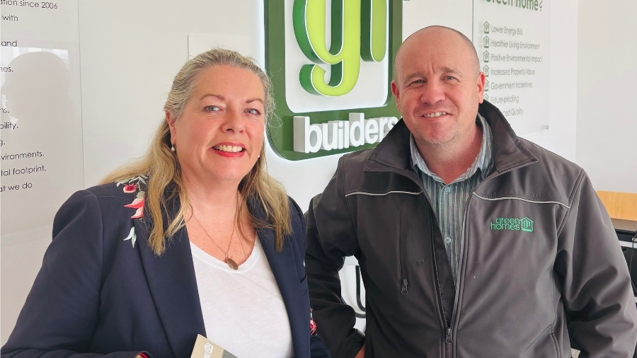 Christine Briggs with Mick Fabar