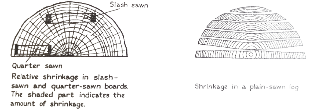 Shrinkage Across a Log - TDA