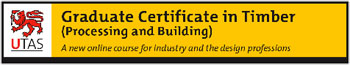 UTAS Grad Cert Timber logo