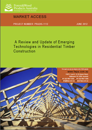 Emerging residential timber technologies report cover