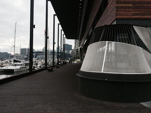 SW corner