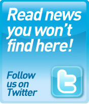 a blue and white social media post