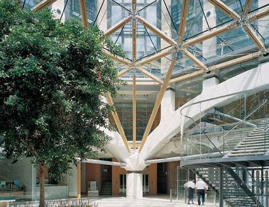 Portcullis House roof detail one