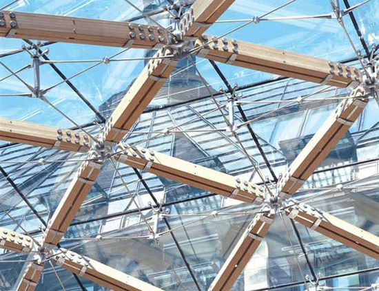 Portcullis House roof detail two