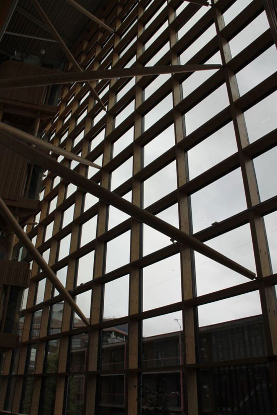 Southbank Uni curtain wall