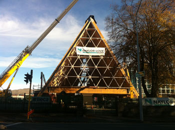 Shigeru Ban cardboard cathedral 4