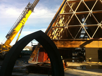 Shigeru Ban cardboard cathedral 5