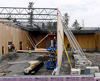 Tilt timber retail warehouse