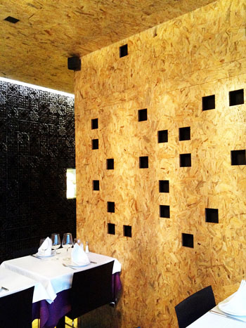 OSB lines this restaurant
