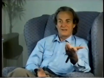 Richard Feynman explaining how trees grow from the air
