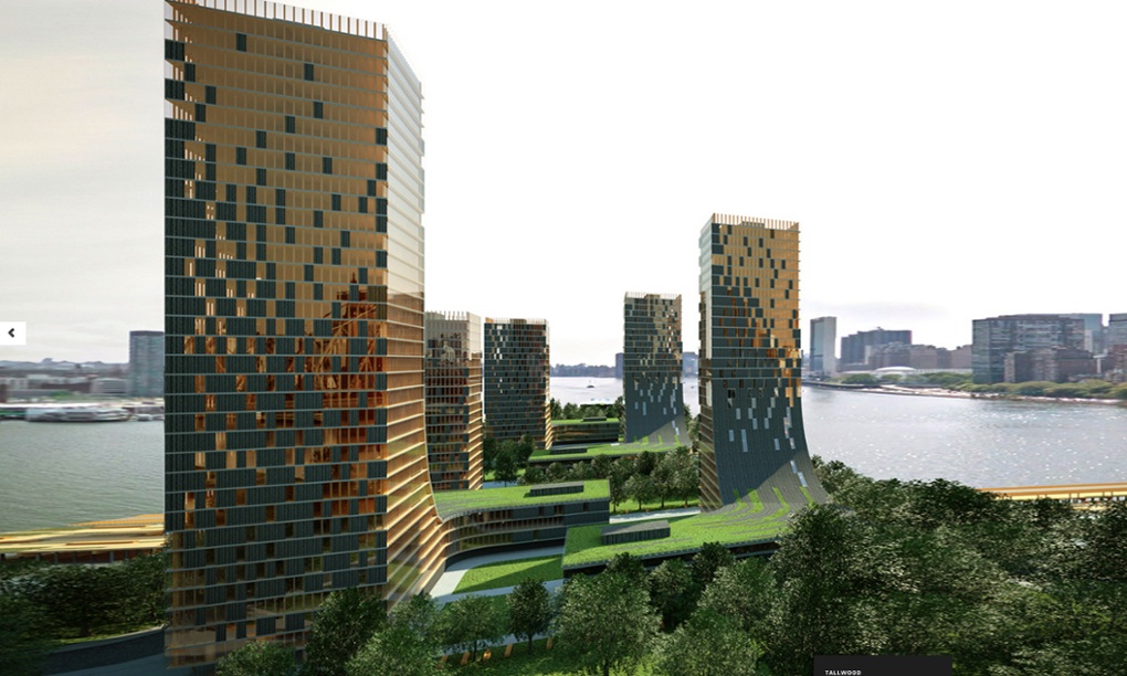 Tall timber buildings by Michael Green in UK Guardian