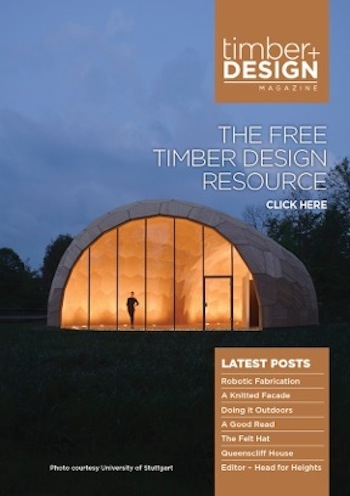 timber+DESIGN International August 2014 cover