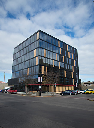 WIDC North Americas tallest all wood building