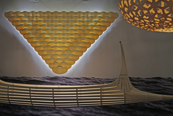 ‘Snowflake’ by David Trubridge won a 2015 Red Dot design award. Photo: DT