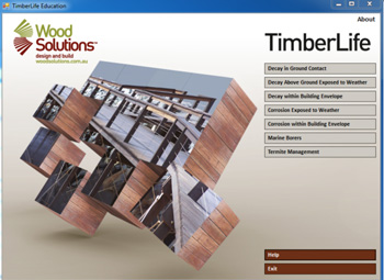 Timber Service Life software screen shot