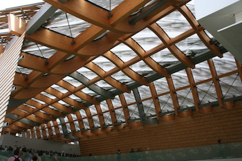 Inside the China Pavilion