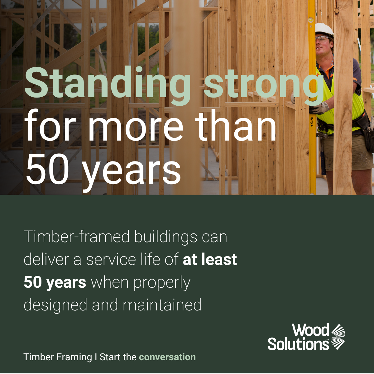 timber framing stands strong