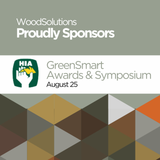 WoodSolutions Proudly Sponsors the HIA GreenSmart Awards and Symposium on August 25