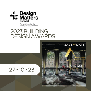 WoodSolutions proudly sponsors the design matters national 2023 building design awards on 27th of October 2023.