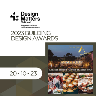 WoodSolutions proudly sponsors the Design Matters National 2023 Building Design Awards on the 20th of October 2023