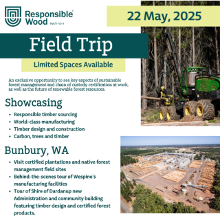 WoodSolutions Sponsors Responsible Wood Field Trip Bunbury
