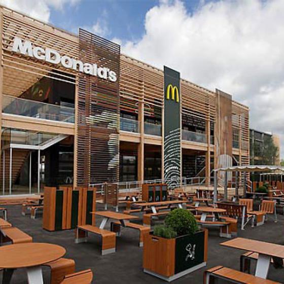 London 2012 McDonalds exterior