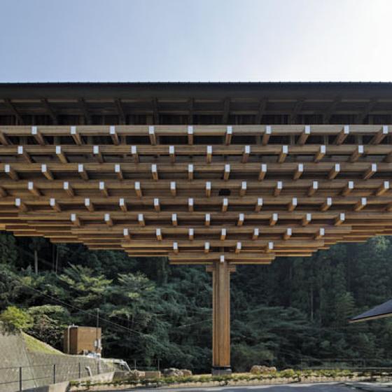 Yusuhara Wooden Bridge Museum01