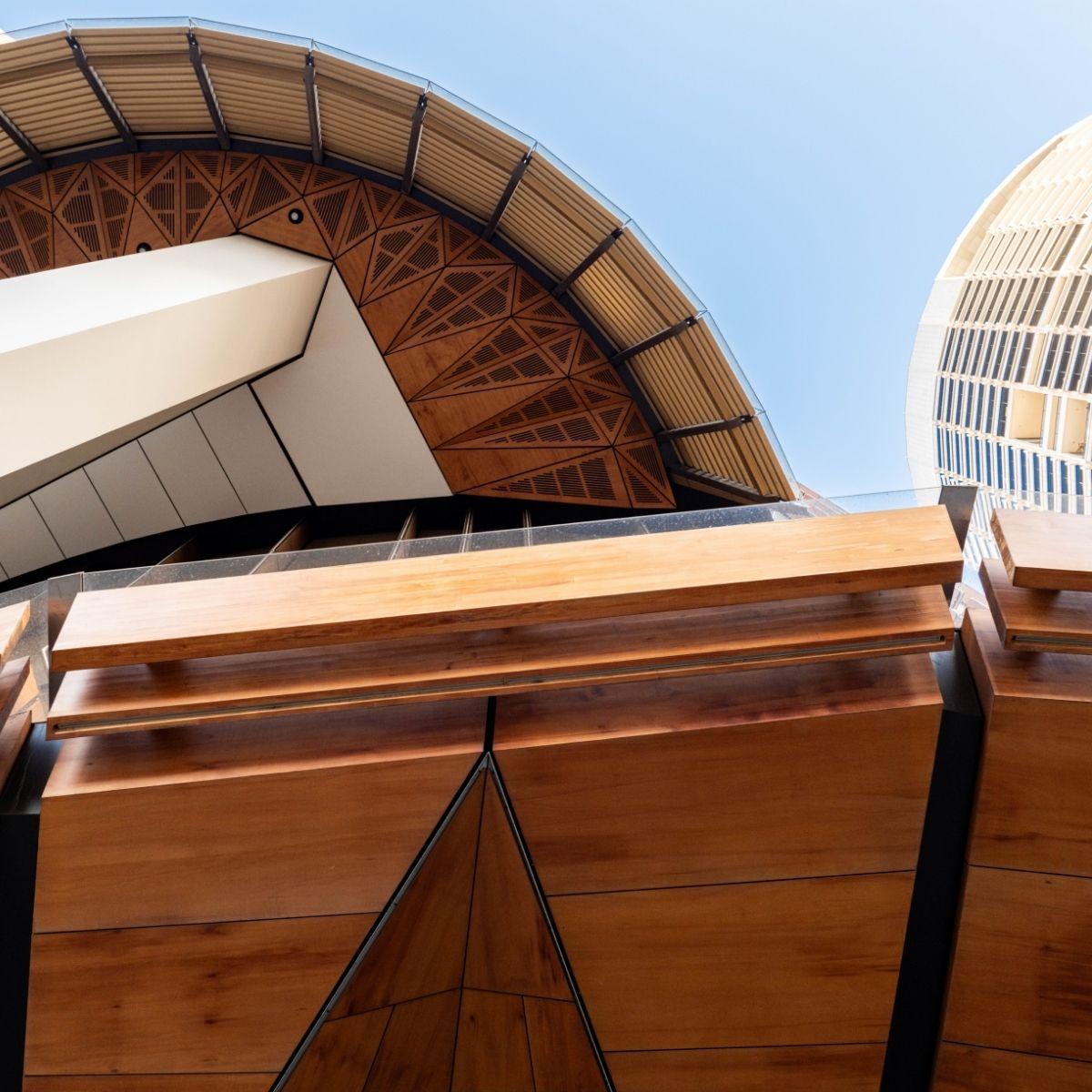 EY Centre exterior detail
