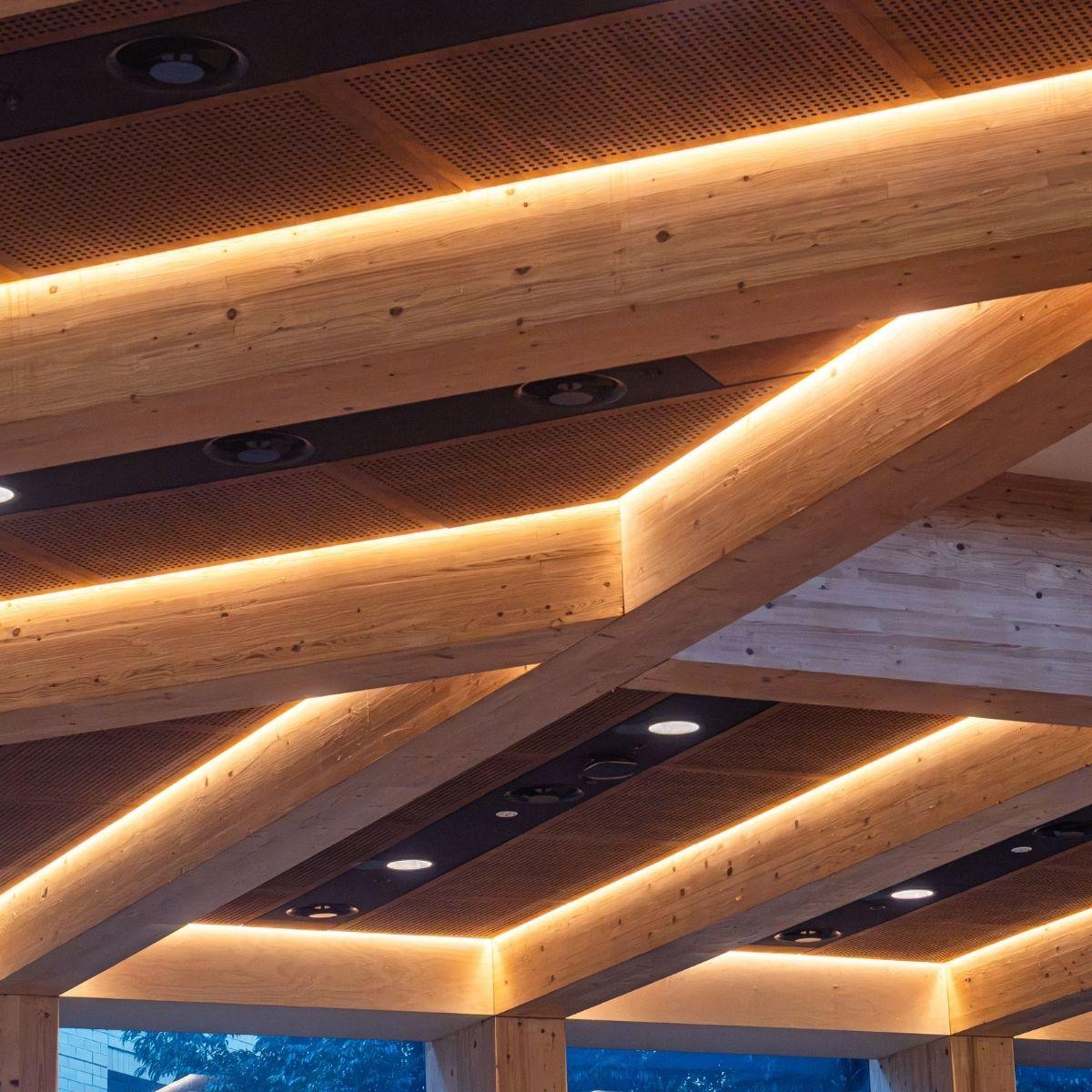 Macquarie University Ainsworth Building ceiling detail