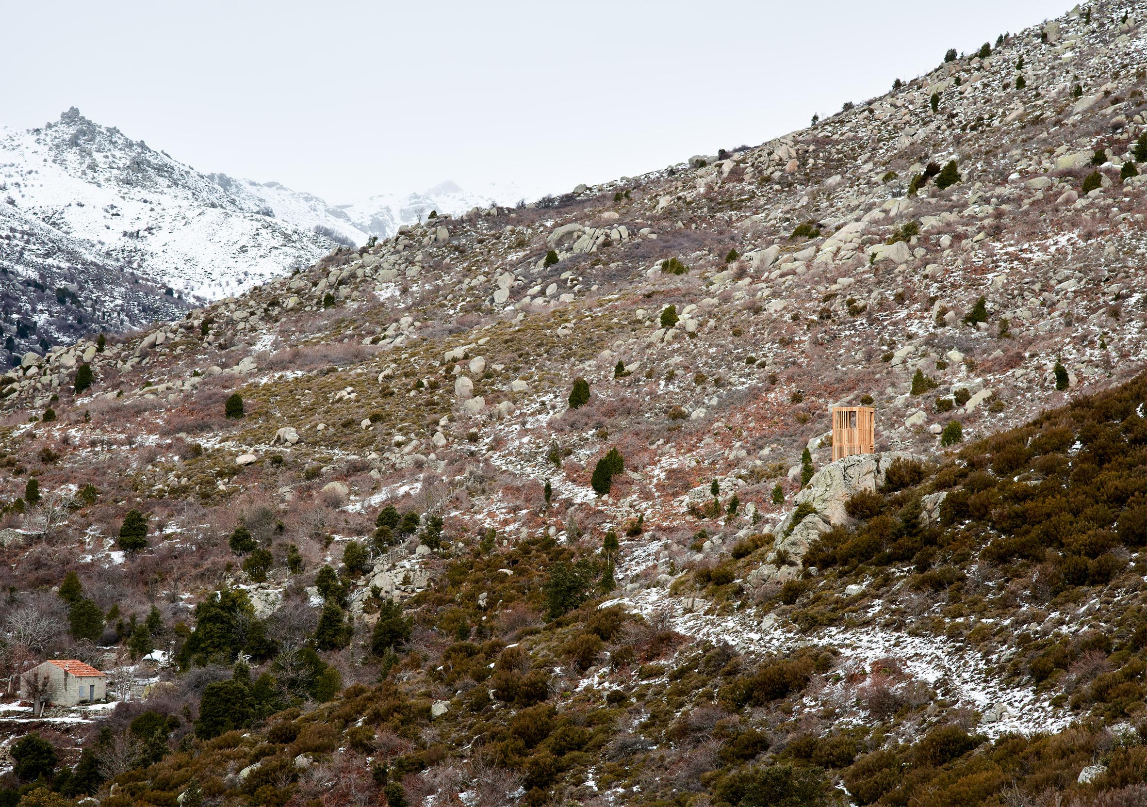 a mountain with snow on it