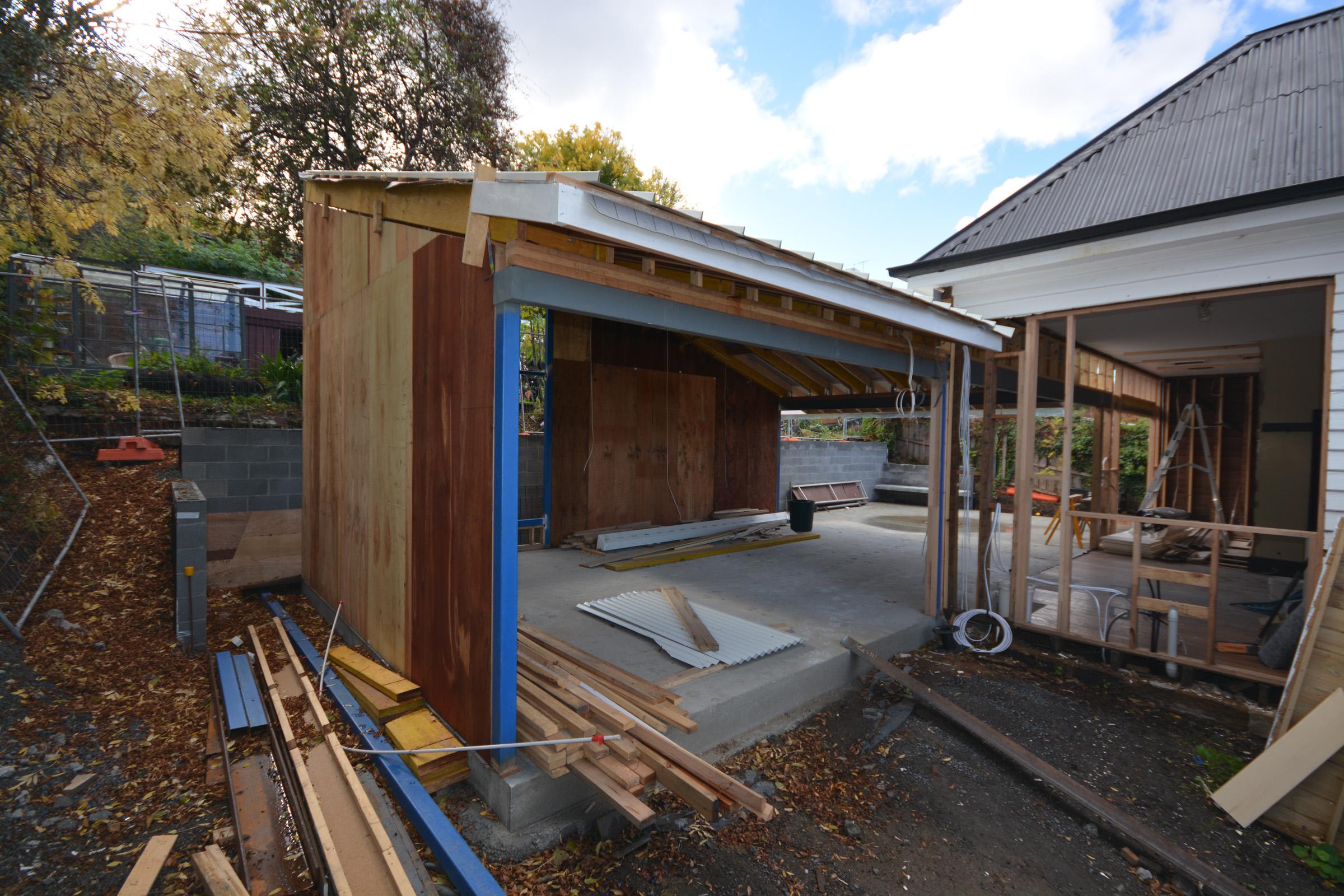 a building under construction