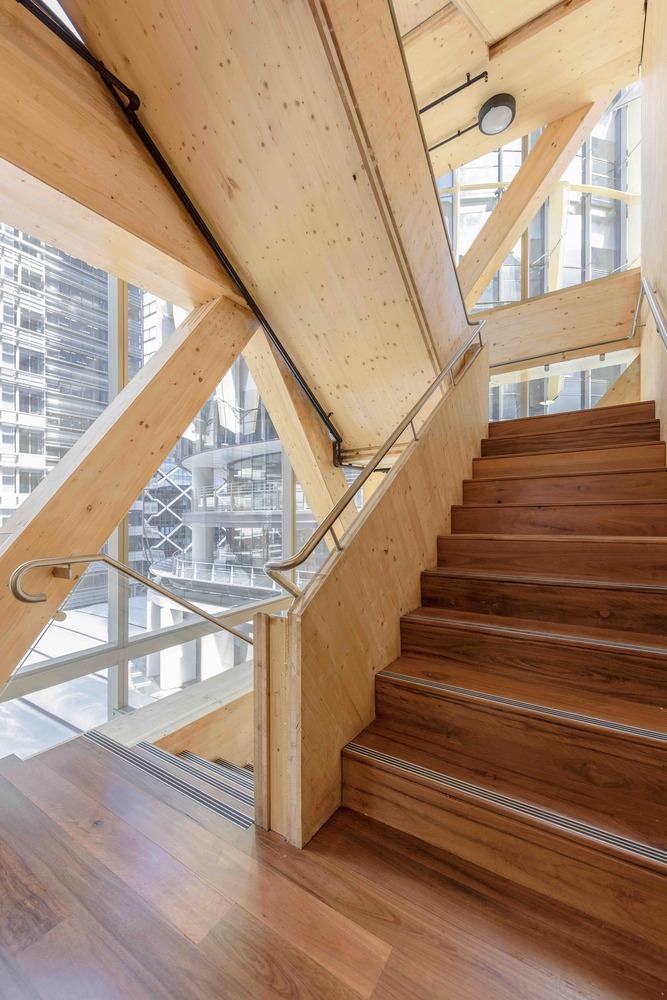 Stairwell featuring CLT