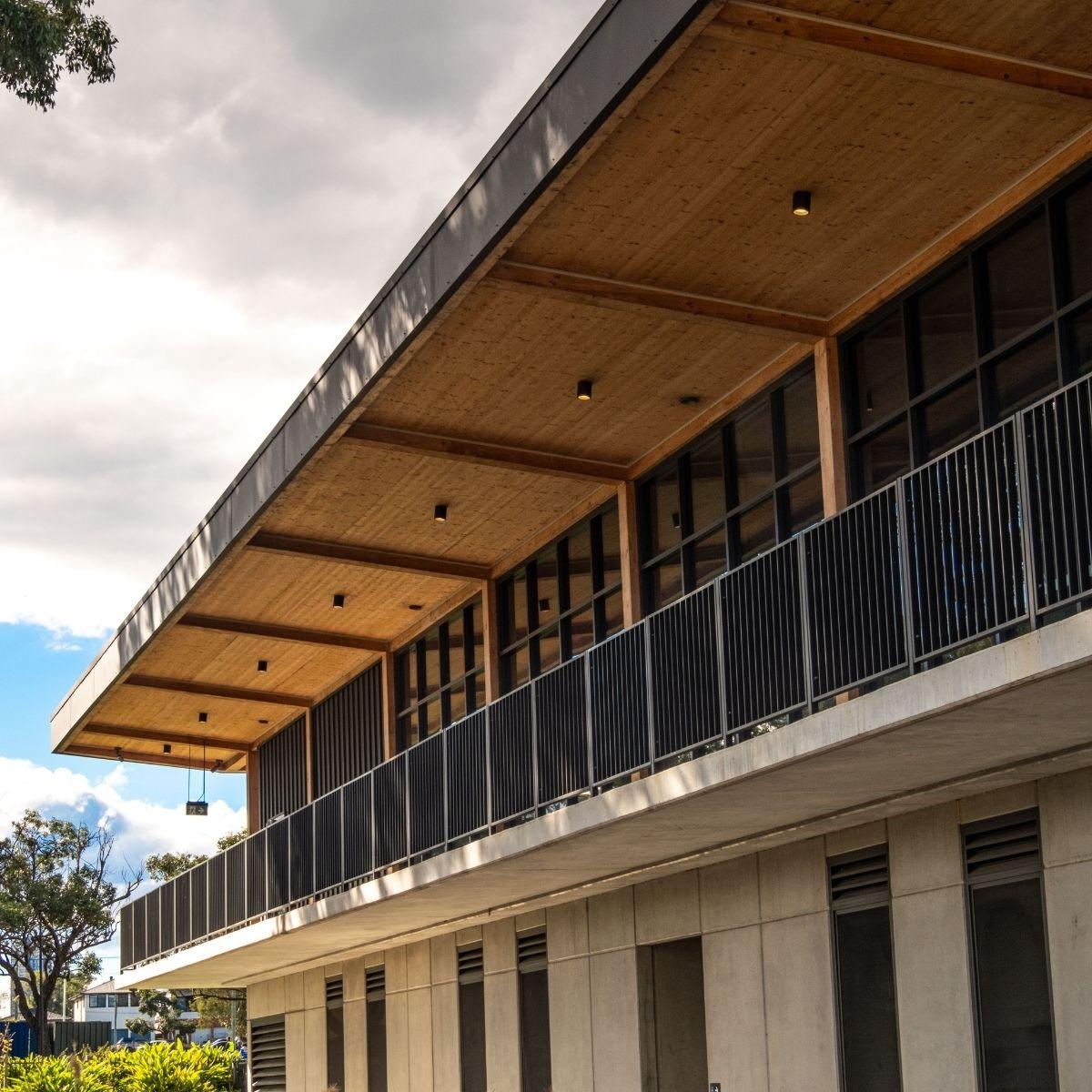 Eric Tweedale Stadium at Granville Park - exterior detail