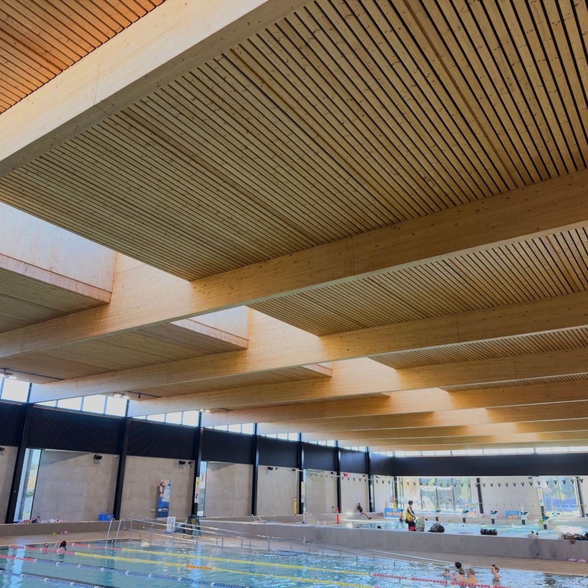 Northcote Aquatic Centre ceiling detail