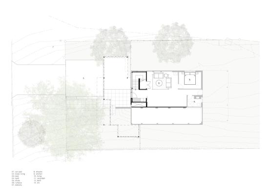 a floor plan of a house