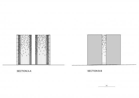 a diagram of a section and section