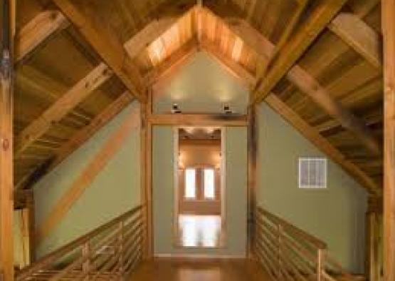 a hallway in a house