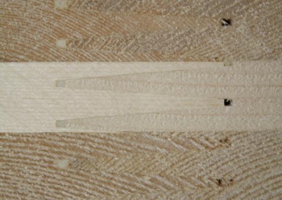 a close up of a wood